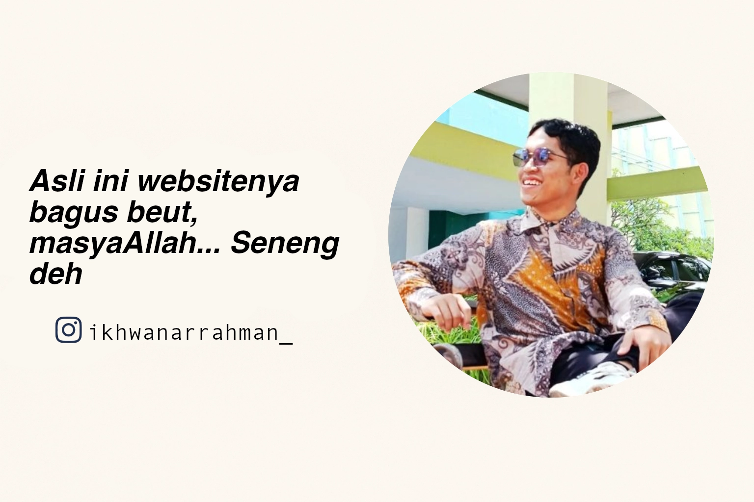 Asli ini websitenya bagus beut, masyaAllah… Seneng deh