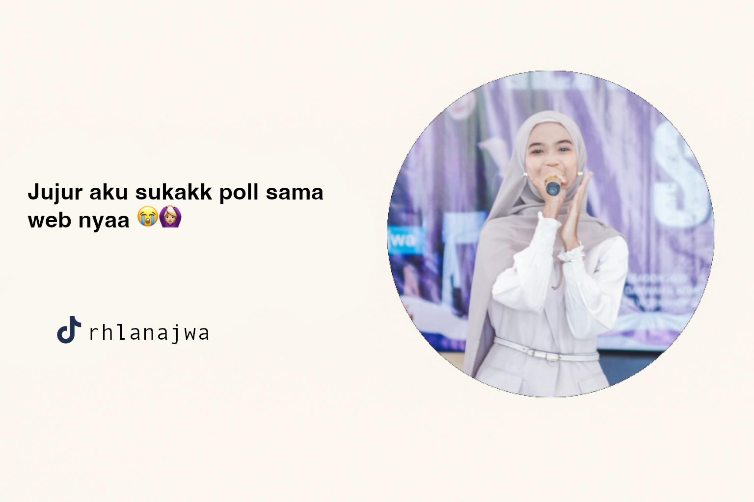 Jujur aku sukakk poll sama web nyaa 😭🙆🏼‍♀️