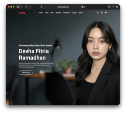 Portofolio Website Devha Fitria Ramadhan