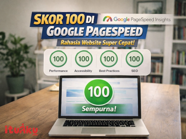 Sempurna! Bagaimana Ituaku.com Mencapai Skor 100 di Semua Aspek Google PageSpeed