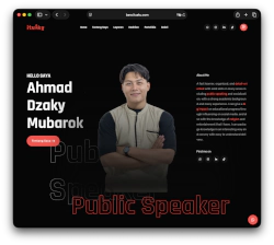 Portofolio Website Ahmad Dzaky Mubarok