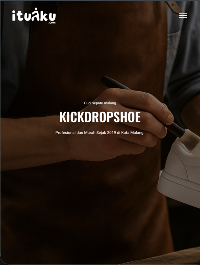 Ituaku website - Kickdropshoe